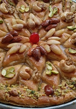 صورة لوصفة بقلاوة