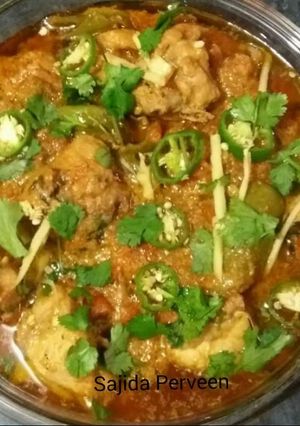 A picture of Balti Gosht #CookpadSehri #Ramadan5weeksChallenge.