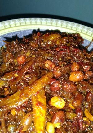 Foto resep Balado kering TerKa (Teri Kacang)