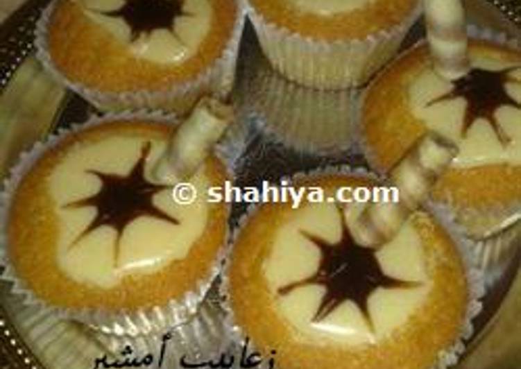 طريقة عمل الكب كيك بحليب النستلة