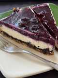 Cukormentes Áfonyás sajttorta