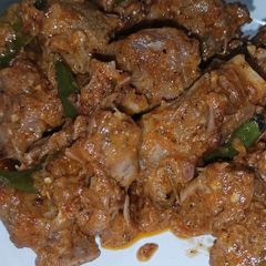 A picture of Mutton Karhai.