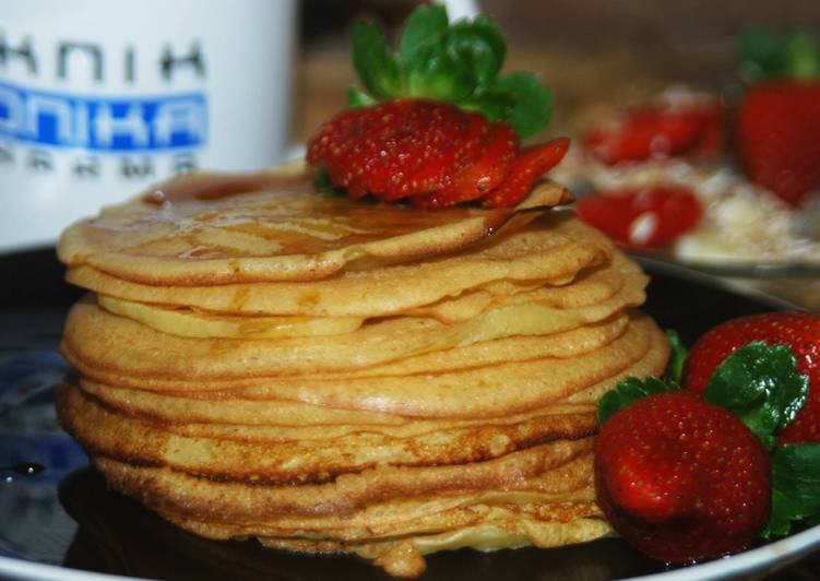 Pancake Keju simple