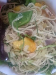 素炒麵 的食譜成品照片
