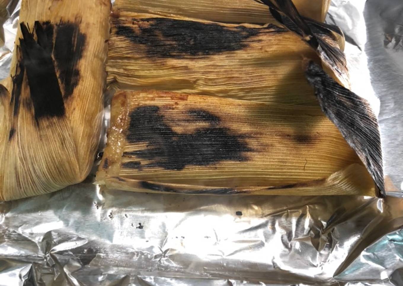 “Recalentao de Tamales al Comal”
