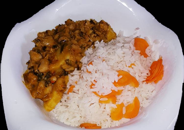 Recipe of Favorite Beans porridge and white rice