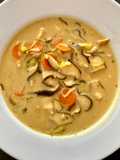Sopa thai de verduras