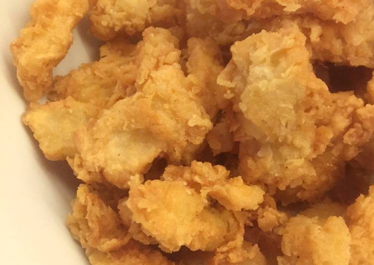 Resep Calamari Popcorn/ Cumi Crispy, Bikin Ngiler