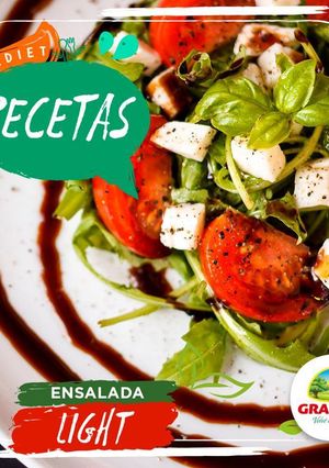 Una foto de ¡ENSALADA LIGHT! (Rinde para 4 a 6 personas)