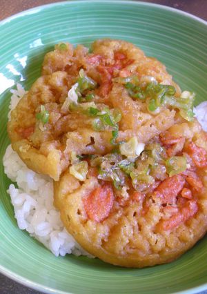 A picture of B-Grade Gourmet! Super Easy Shrimp Tempura Rice Bowl.