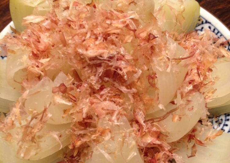 Recipe of Super Quick Homemade ★Microwave Onion like Flower★