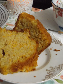 Una foto de Bizcocho de calabaza con chantilly