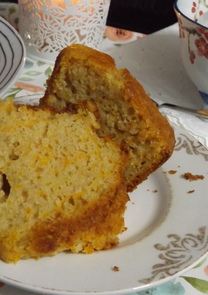 Una foto de Bizcocho de calabaza con chantilly