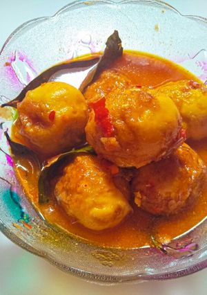 Foto resep Rendang telur praktis
