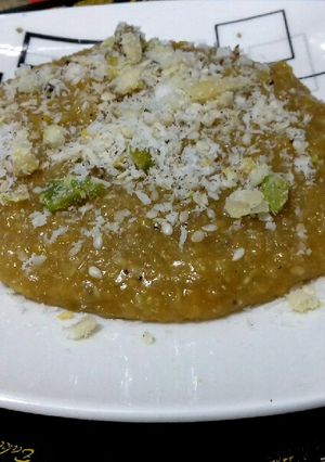 A picture of Chane ki Daal Ka Halwa.