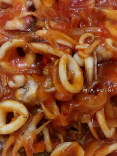 Foto resep Cumi Saus Padang 🐙🐙