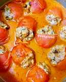 Cà Chua nhồi Thịt Băm  🍅 🍚