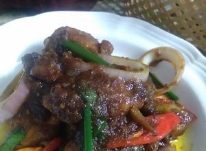 Gambar Ayam masak kicap jintan manis