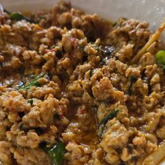 A picture of Makhani chicken qeema (Butter ground chicken).