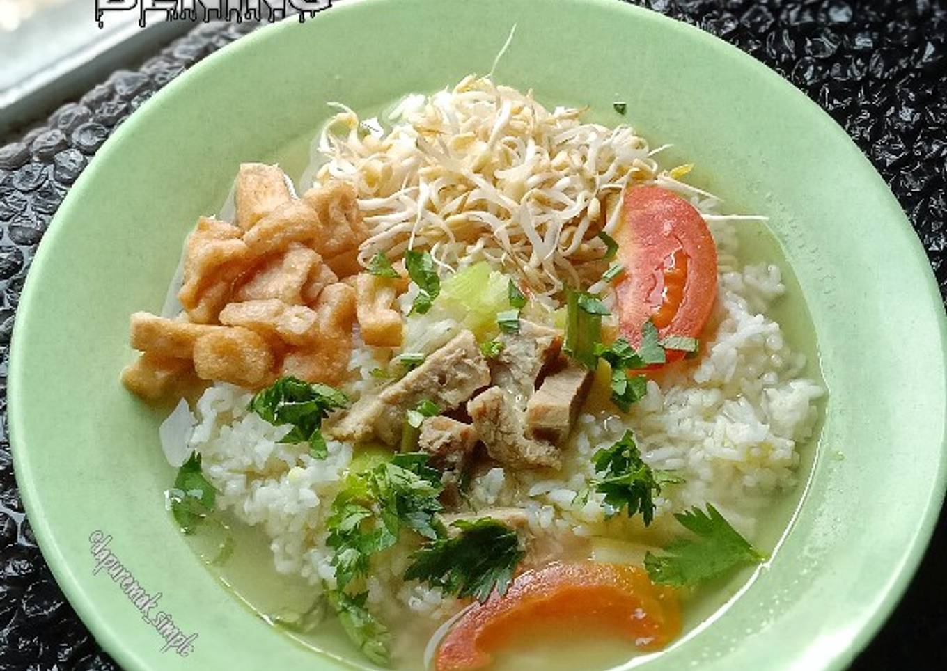 Soto Daging & Tahu Kuah Bening