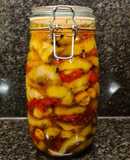Escabeche agridulce (berenjena 🍆 pimiento 🫑 y ajo 🧄)
