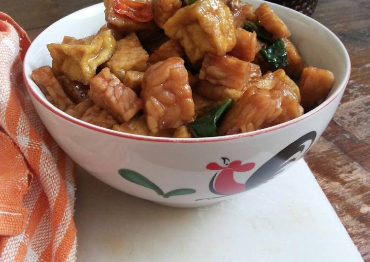 1. Orek Tempe Tahu Basah