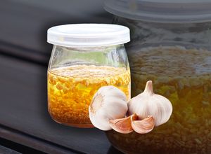 Foto resep Garlic Oil: Penyedap Alami ANTI PAHIT