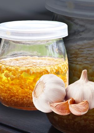 Foto resep Garlic Oil: Penyedap Alami ANTI PAHIT
