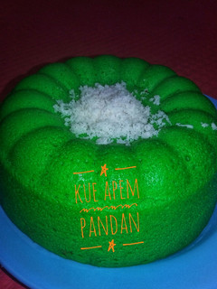Foto resep Kue Apem Pandan