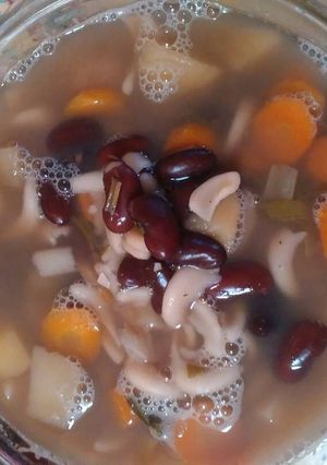 Foto resep Sop Kacang Merah Makaroni