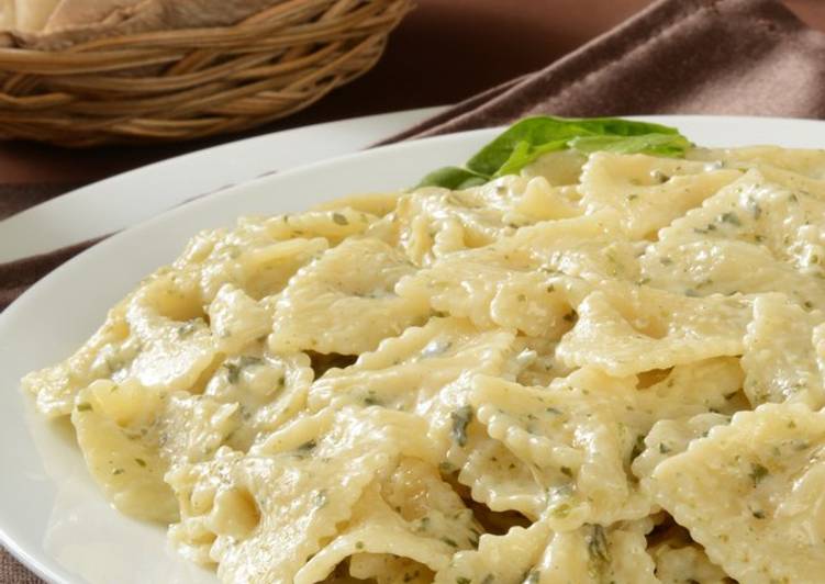 طريقة عمل مكرونة بيستو بكريمة للطبخ من بوك