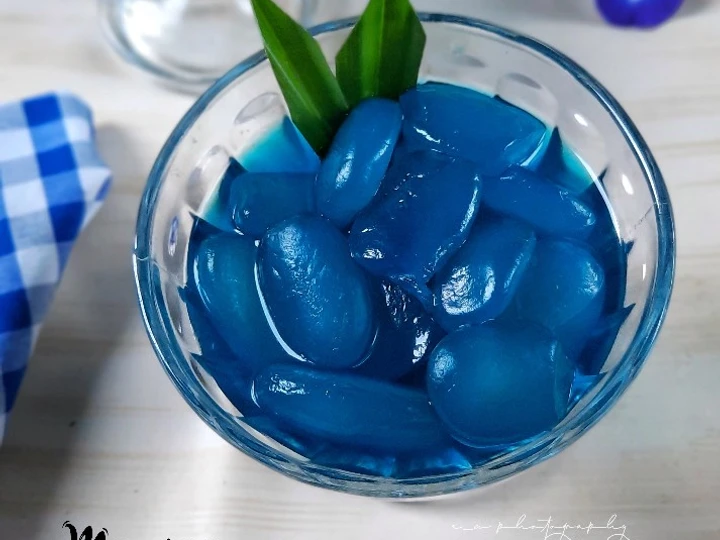 Langkah Mudah untuk Membuat Resep Manisan kolang kaling telang yang Bikin Ngiler Anti Ribet, Uenak Banget