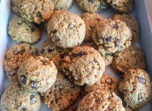 Una foto de Galletas integrales de avena
