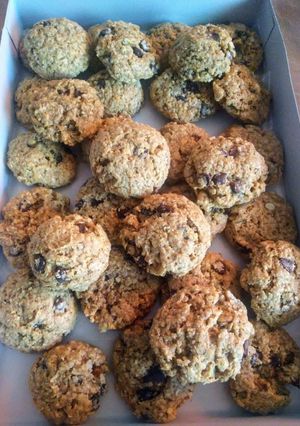 Una foto de Galletas integrales de avena