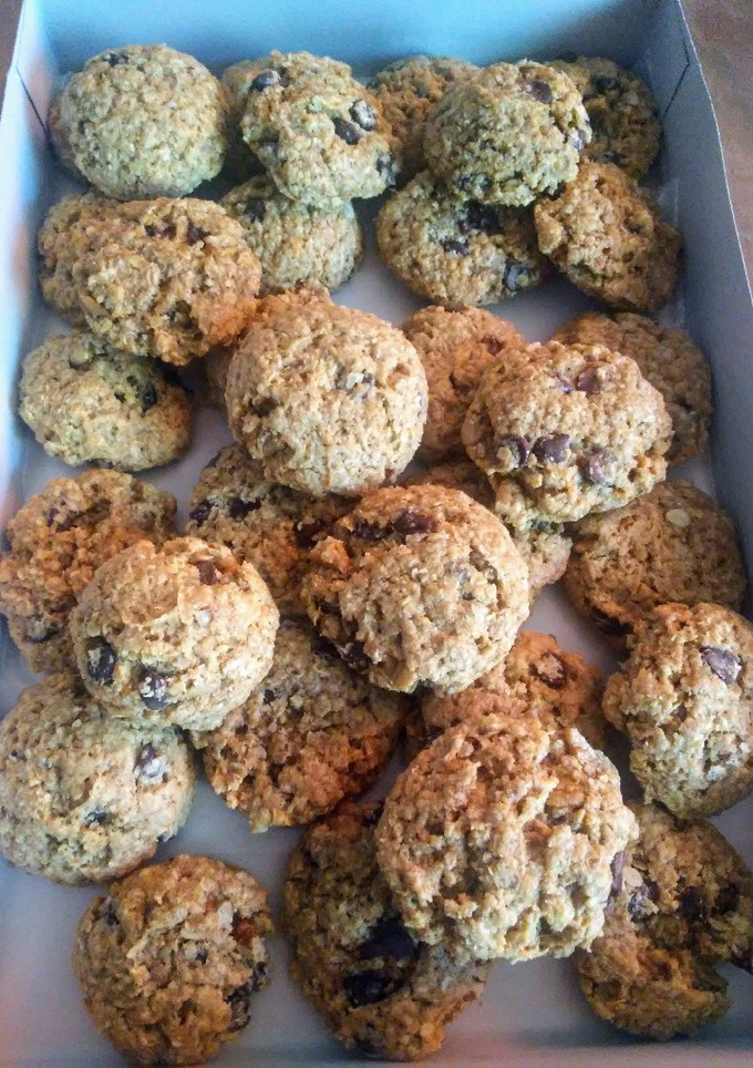 Una foto de Galletas integrales de avena