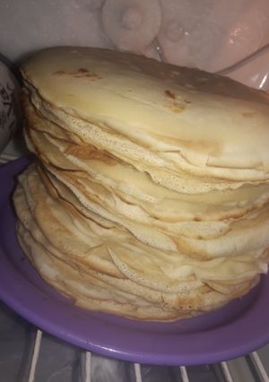 Una foto de Masa para panqueques