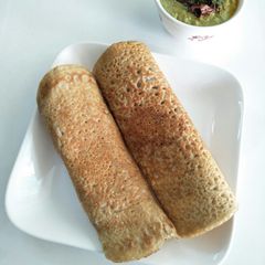 Mixed Daal Dosa With Oats And Rajgira (Daal Adai) A picture of Mixed Daal Dosa With Oats And Rajgira (Daal Adai).