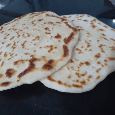 Pan pita tipo griego Receta de Dani Redondo- Cookpad