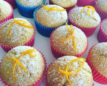 The New Way Serving Recipe Orange Cup Cakes Yummy