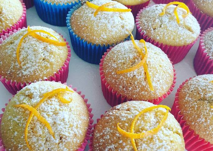 Recipe: Appetizing Orange Cup Cakes