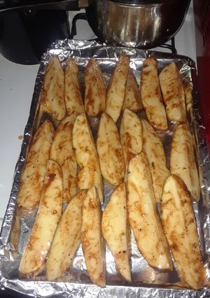 A picture of Seasoned Potato Planks.