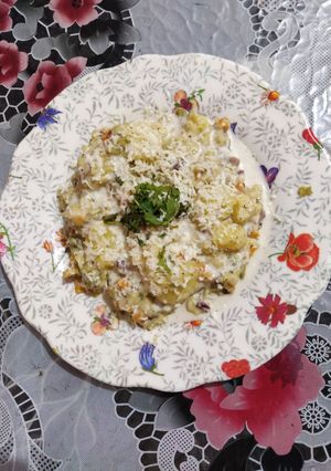 ક્રીમ પોટેટો સલાડ (cream potato salad recipe in Gujrati) રેસીપી મુખ્ય ફોટો
