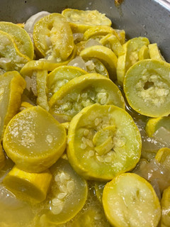 A picture of Oven Steamed Summer Squash.