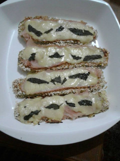 Una foto de Milanesas de zucchini rebosadas en avena