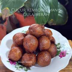 A picture of Cucur kembung gula merah.