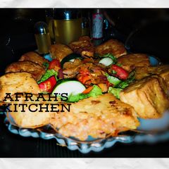 A picture of Awara(Golden Tofu).