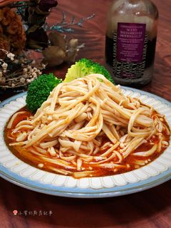 減醣夏日涼拌菜 - 酸辣金針菇 的食譜成品照片