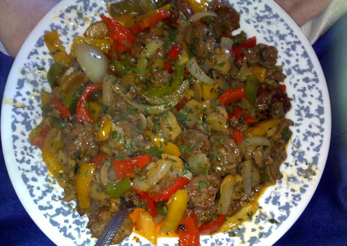 banana pepper stirfry