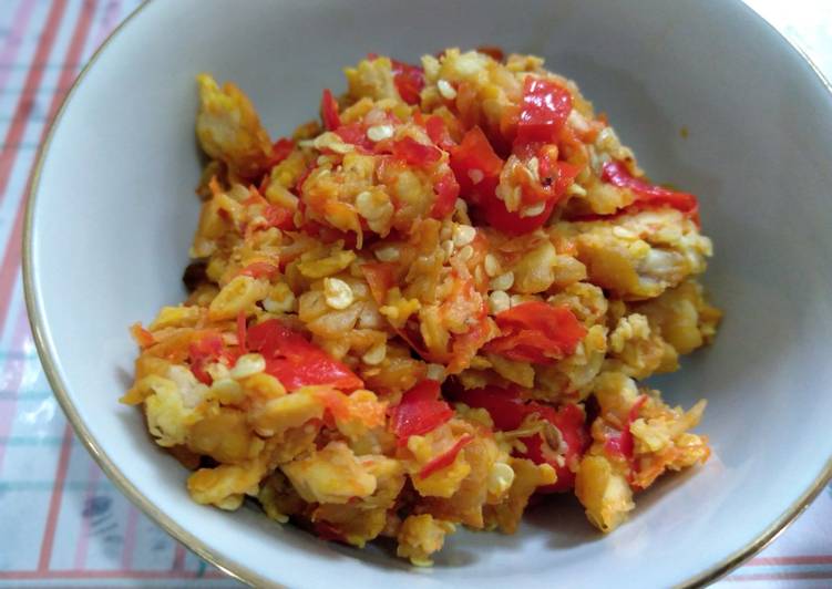 Sambal tempe