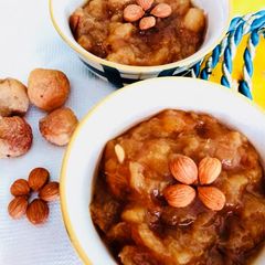 A picture of Khubani ka meetha.